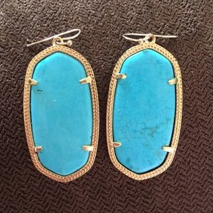 Kendra Scott Danielle Gold Statement Earrings